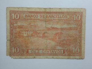 Banco de Barcelos 10 Centavos ND MA#352a (Comum) BC