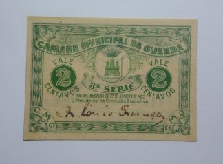 C.M. Guarda 2 Centavos 1922 MA#1076 (Comum) Nova