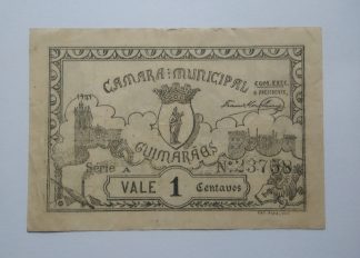C.M. Guimarães 1 Centavo 1921 MA#1083 (Comum) Bela