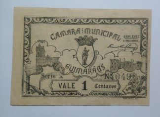 C.M. Guimarães 1 Centavo 1921 MA#1083 (Comum) Nova
