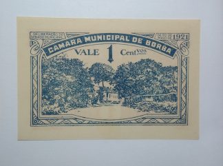 C.M. Borba 1 Centavo 1921 MA#414 (Comum) Nova
