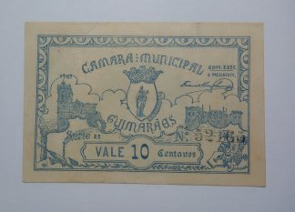 C.M. Guimarães 10 Centavos ND MA#1092 (Comum) Quase Nova