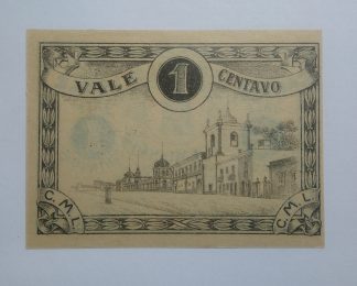 C.M. Loulé 1 Centavo 1921 MA#1257 (Comum) Nova