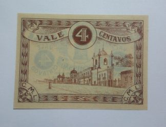 C.M. Loulé 4 Centavos 1921 MA#1259 (Comum) Nova