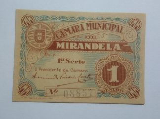 C.M. Mirandela 1 Centavo ND MA#1383 (Comum) Nova
