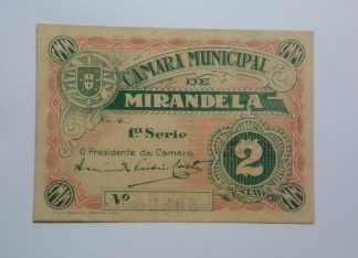 C.M. Mirandela 2 Centavos ND MA#1384 (Comum) Nova