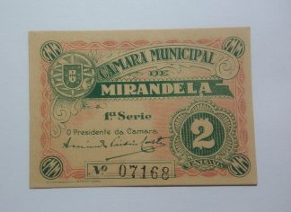 C.M. Mirandela 2 Centavos ND MA#1384 (Comum) Nova