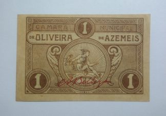 C.M. Oliveira de Azemeis 1 Centavo ND MA#1628 (Comum) Quase Nova