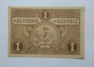 C.M. Oliveira de Azemeis 1 Centavo ND MA#1628 (Comum) Nova