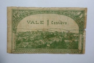 C.M. Braga 1 Centavo 1920 Série 1T MA#418a (Comum) BC