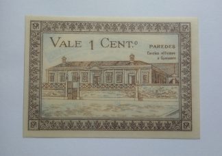 C.M. Paredes 1 Centavo 1920 MA#1654 (Comum) Nova