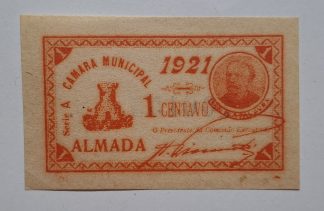 C.M. Almada 1 Centavo 1921 MA#162a (Comum) Nova