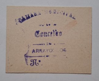Arraiolos (Celeiro Municipal) 1 Centavo ND MA#273 (Escassa) Nova
