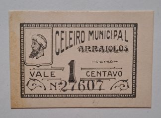 Arraiolos (Celeiro Municipal) 1 Centavo ND MA#275 (Escassa) Nova