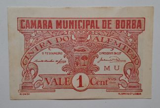 C.M. Borba 1 Centavo ND MA#414 (Comum) Quase Nova