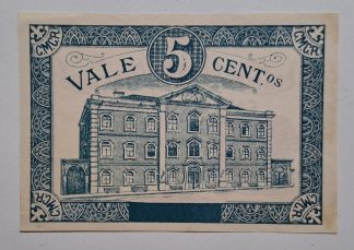 C.M. Caldas da Raínha 5 Centavos 1921 MA#535 (Comum) Nova