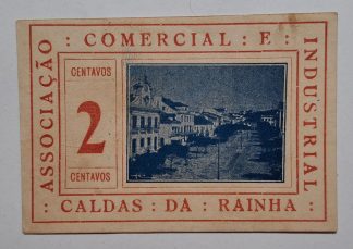 A.C.I. Caldas da Raínha 2 Centavos ND MA#538a (Escassa) Nova