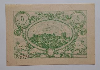 C.M. Celorico da Beira 5 Centavos 1922 MA#660 (Comum) Nova