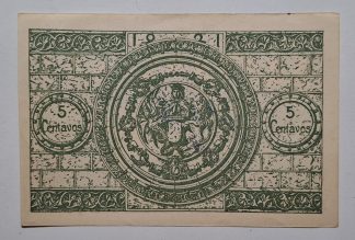 C.M. Coimbra 5 Centavos 1921 MA#739 (Comum) Nova