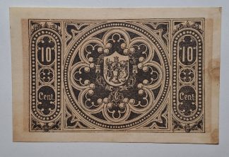 C.M. Coimbra 10 Centavos 1921 MA#740a (Comum) Nova