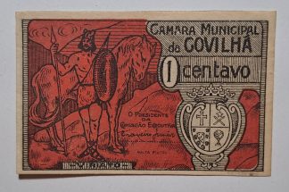 C.M. Covilhã 1 Centavo ND MA#783 (Comum) Nova