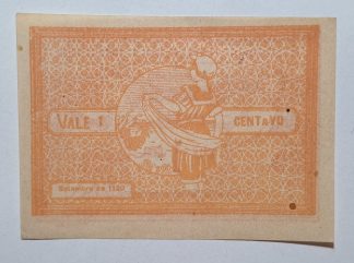 A.C.I. Espinho 1 Centavo 1920 MA#823 (Comum) Nova