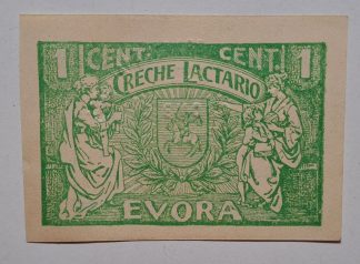 Creche Lactário Évora 1 Centavo ND MA#873 Reclame 1 (Escassa) Nova
