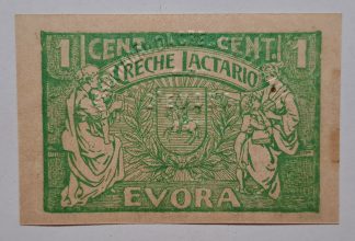 Creche Lactário Évora 1 Centavo ND MA#873 Reclame 3 (Escassa) Nova