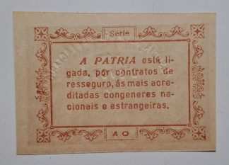 Creche Lactário Évora 2 Centavos ND MA#874 Reclame 4 (Escassa) Nova