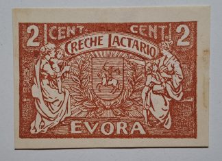 Creche Lactário Évora 2 Centavos ND MA#874 Reclame 6 (Escassa) Quase Nova