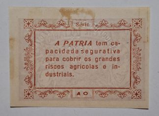 Creche Lactário Évora 2 Centavos ND MA#874 Reclame 6 (Escassa) Quase Nova