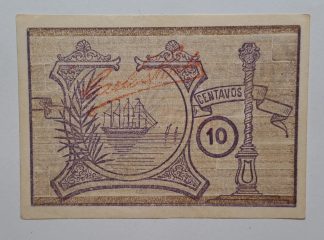 C.M. Figueira da Foz 10 Centavos 1921 MA#921 (Comum) Nova