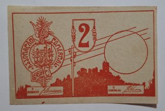 A.C. Leiria 2 Centavos ND MA#1182 (Comum) Nova