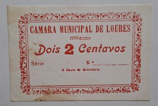 C.M. Loures 2 Centavos ND MA#1271d (Escassa) Nova
