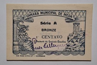 C.M. Meda 1 Centavo ND MA#1349 (Comum) Nova