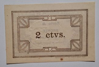 C.M. Meda 2 Centavos ND MA#1350 (Comum) Nova