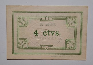 C.M. Meda 4 Centavos ND MA#1351 (Comum) Nova