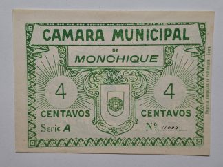 C.M. Monchique 4 Centavos ND MA#1417a (Comum) Nova