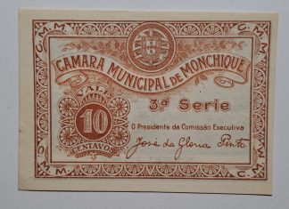 C.M. Monchique 10 Centavos ND MA#1421 (Comum) Nova