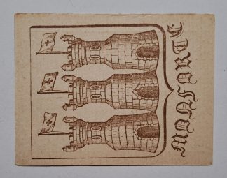 C.M. Monforte 1 Centavo 1920 MA#1428 (Comum) Nova