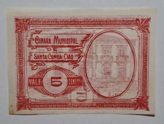 C.M. Santa Comba Dão 5 Centavos ND MA#1956 (Comum) Nova