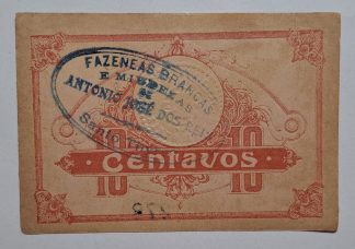 C.M. Santo Tirso 10 Centavos ND MA#2010d (Escassa) Nova