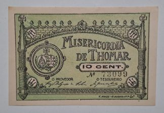 C.M. Tomar 10 Centavos ND MA#2199 (Comum) Nova