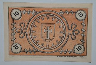 C.M. Tomar 10 Centavos ND MA#2199 (Comum) Nova