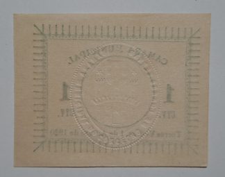 C.M. Torres Vedras 1 Centavo 1920 MA#2228 (Escassa) Nova