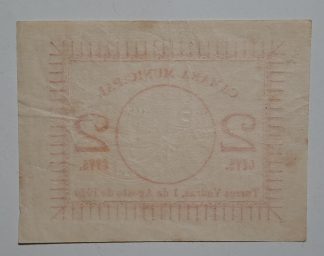 C.M. Torres Vedras 2 Centavos 1920 MA#2229c (Escassa) Bela