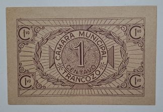 C.M. Trancoso 1 Centavo 1920 MA#2231a (Comum) Nova