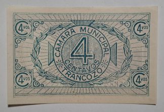 C.M. Trancoso 4 Centavos 1920 MA#2235 (Comum) Nova