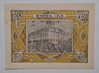 Misericórdia de Vila Real 3 Centavos ND MA#2466c (Escassa) Nova