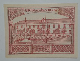 C.M. V. Real Santo António 1 Centavo 1922 MA#2473 (Comum) Nova